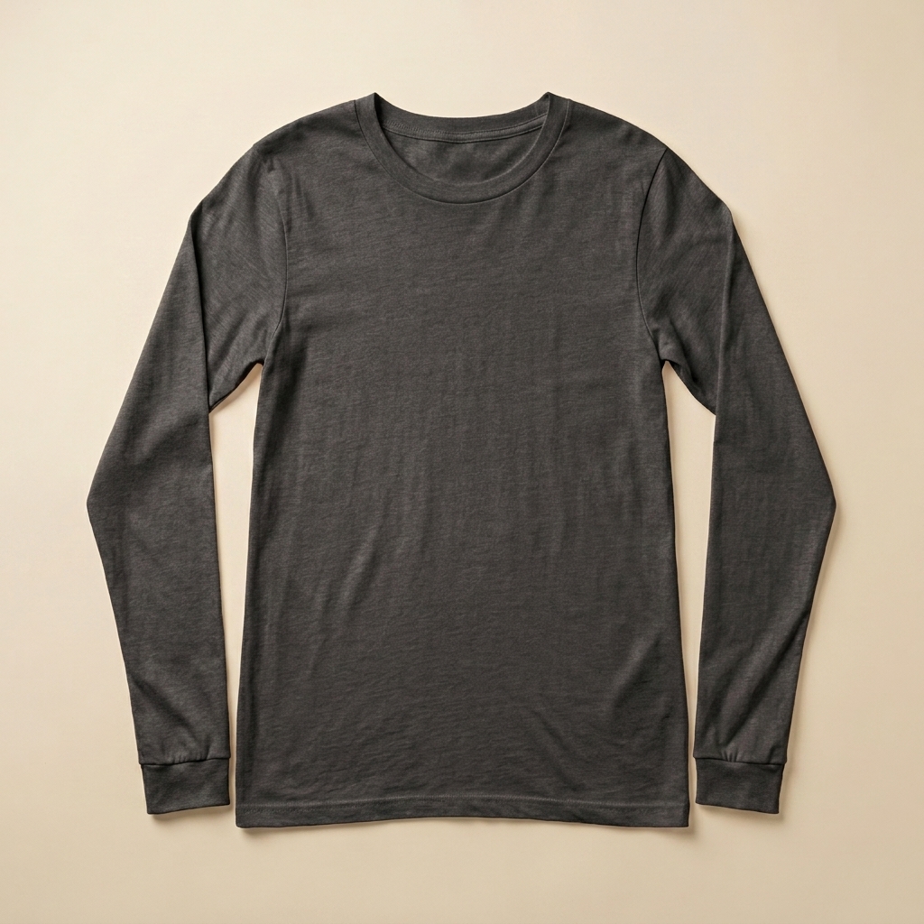 OP_LONGSLEEVESHIRTS_356 - color Dark Grey Heather